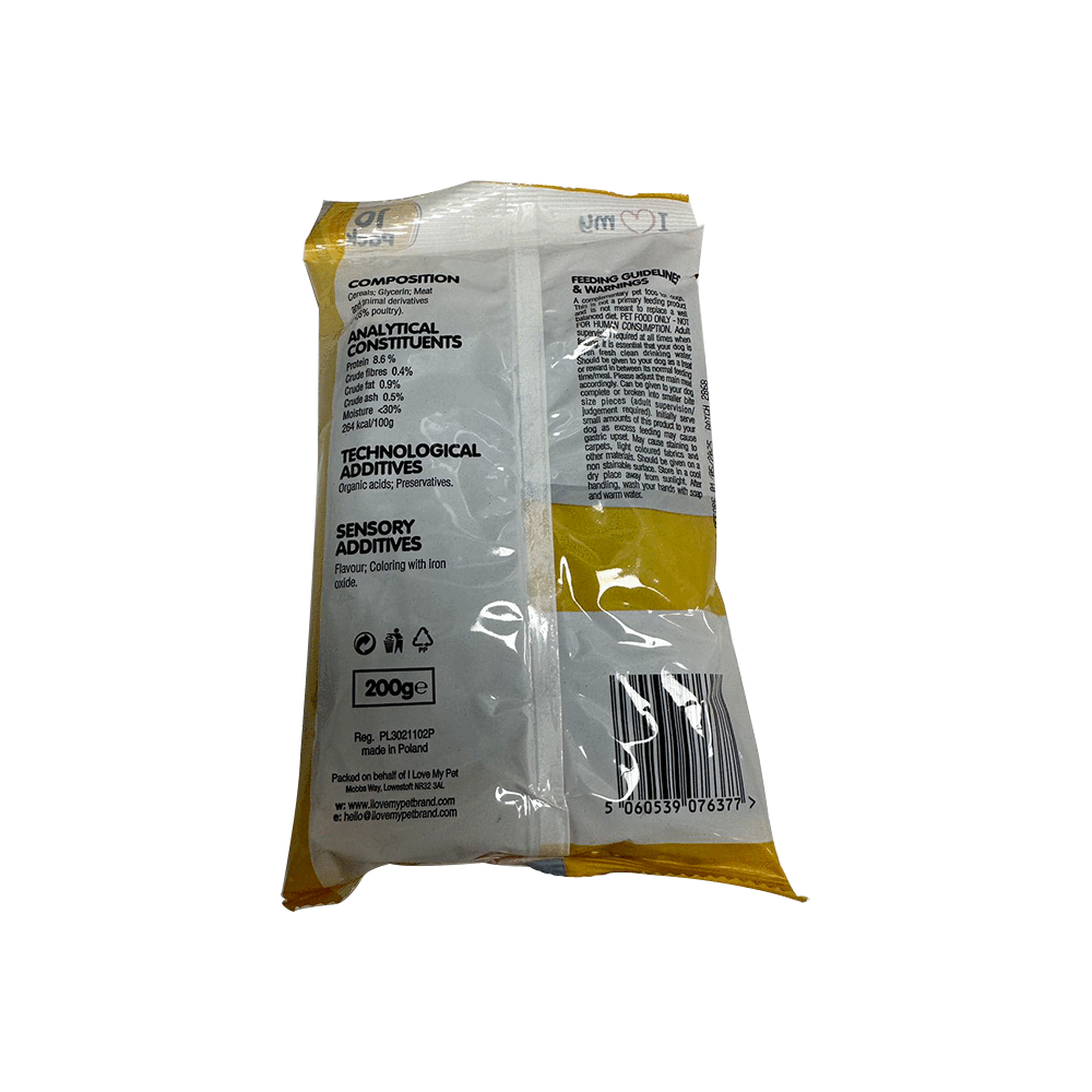 10 Pack Pet Dog Treats Marrowbone Sticks Flow Pack Gift