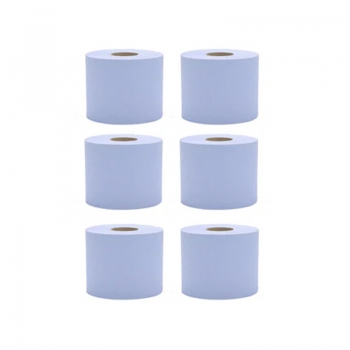6 Rolls Cleaning Paper Blue Centrefeed Rolls Toilet Rolls Kitchen Tissue Cleaning Solution