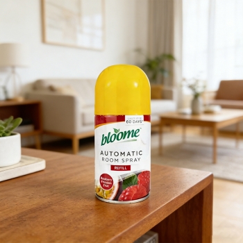 Bloome Automatic Air Freshener Refill Canister 250ml- Raspberry Passionfruit