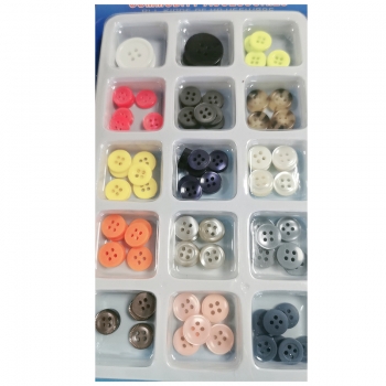 Clothes Sewing Plastic Buttons Assorted Sizes and Colours Home