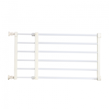 Retractable Pet Small Dog Safety Gate Baby Barrier Door Stair Fence Guard for Indoor  White  Home