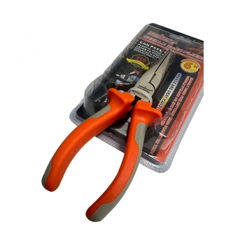 DIY Long Needle Nose Pliers 6 inch  Orange  Home