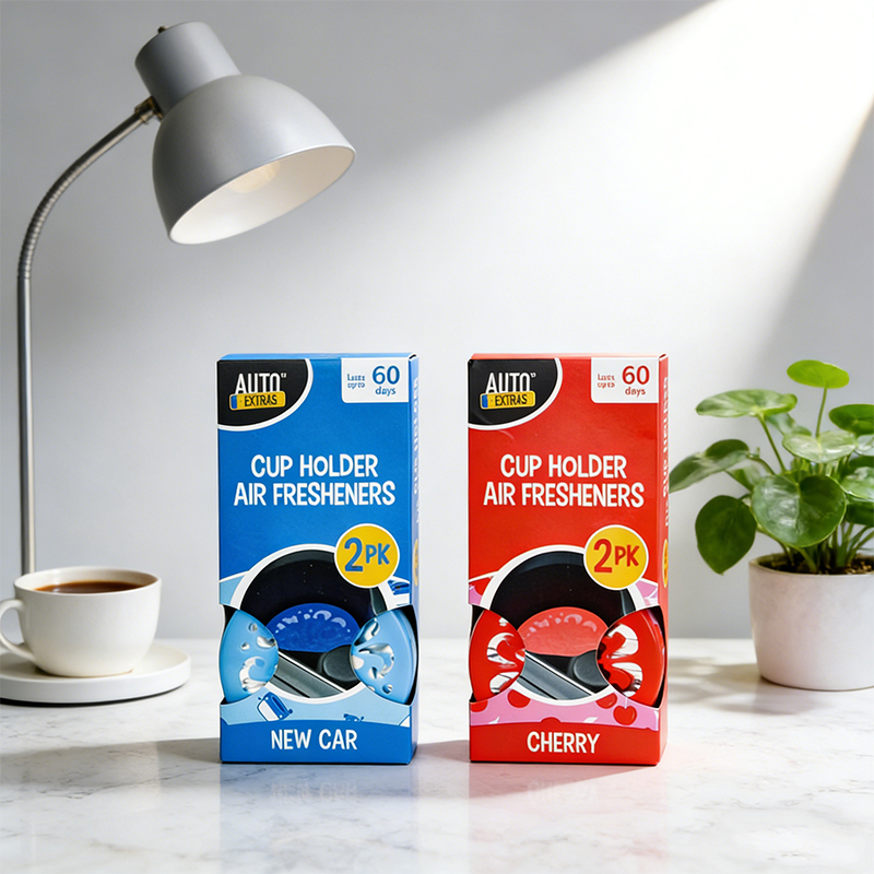 2PCS Car Cup Holder Air Freshener Random Sent