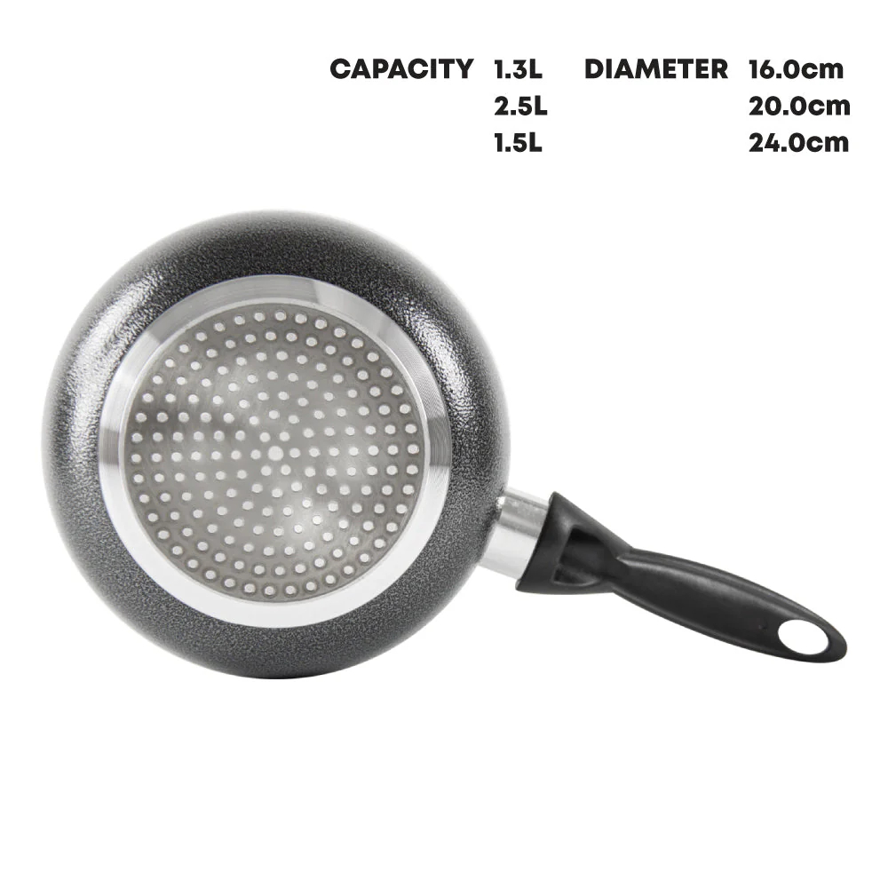 Una Non Stick Essential Pan Set of 6