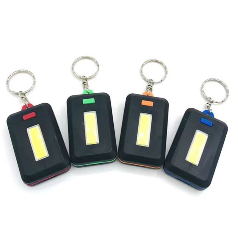 Mini Portable LED Light Keychain Lamp Flashlight Random Colour Gift
