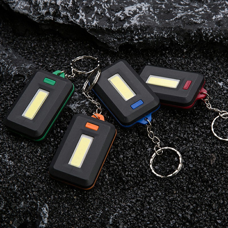 Mini Portable LED Light Keychain Lamp Flashlight Random Colour Gift
