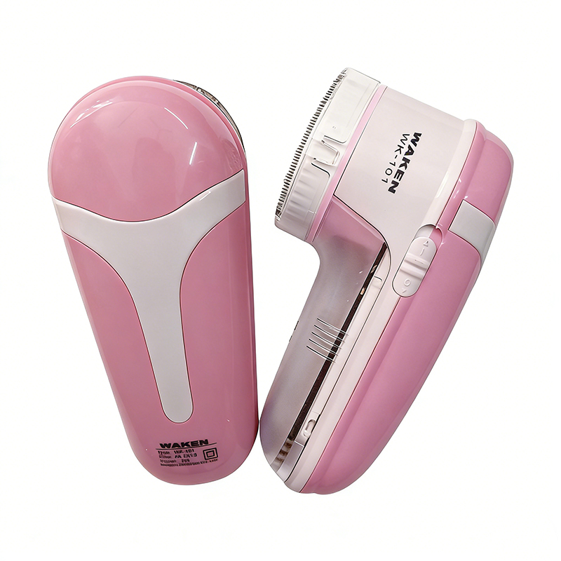 Electric Battery Operated Lint Remover Fabric Shaver for Clothing Pink Home