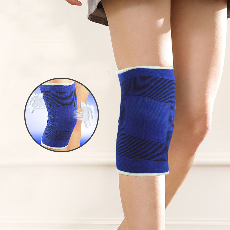 2 x Elastic Neoprene Knee Support Strap for Injury Arthritis Gym Sport Running Protection Gifts