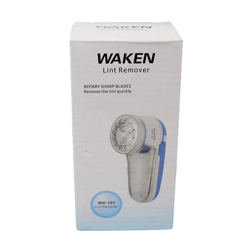 Electric Battery Operated Lint Remover Fabric Shaver for Clothing  Blue Home