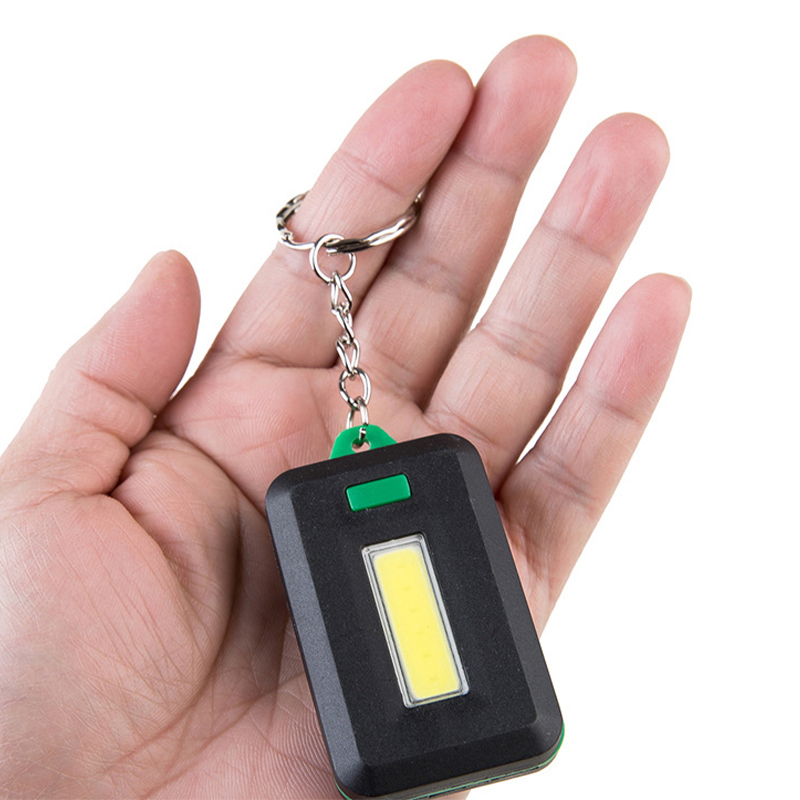 Mini Portable LED Light Keychain Lamp Flashlight Random Colour Gift