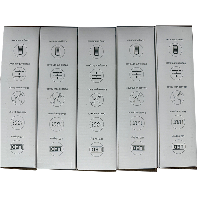 USB charging mini handheld fan with LED display, dimensions 18.8 x 9 x 4.65 cm - pink