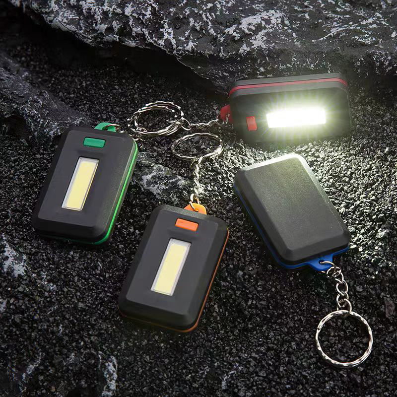 Mini Portable LED Light Keychain Lamp Flashlight Random Colour Gift
