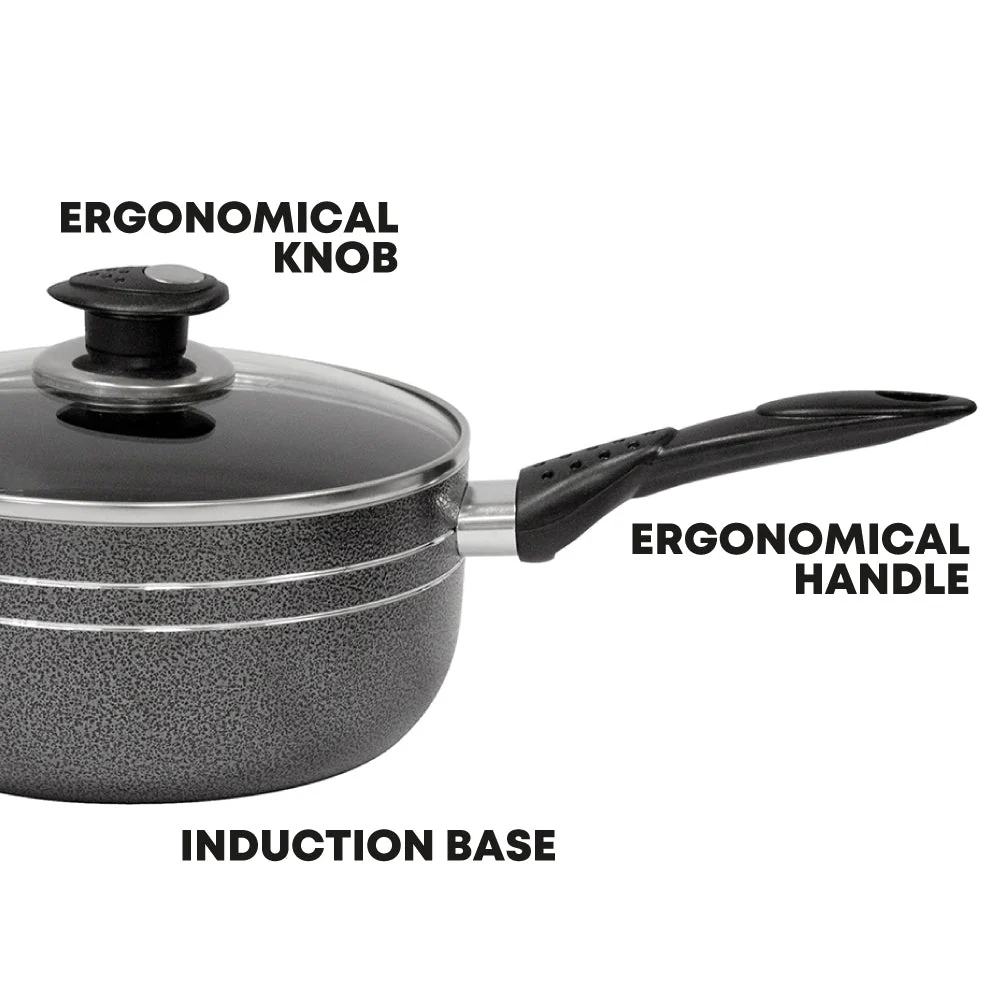 Una Non Stick Essential Pan Set of 6