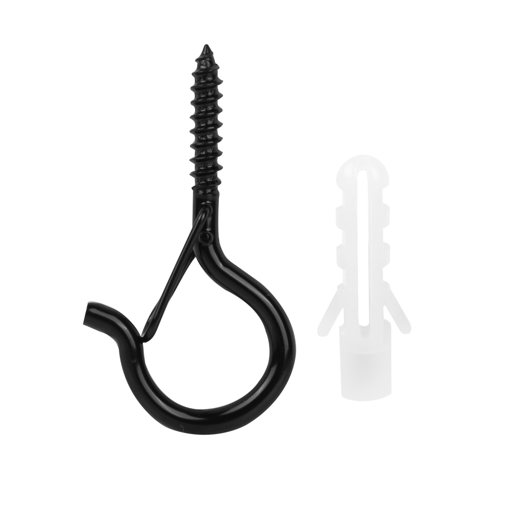 Pack of 20 Q-Hanger Metal Screw Hook Buckle for Christmas Lights Hanger Hooks Easy Release Gift