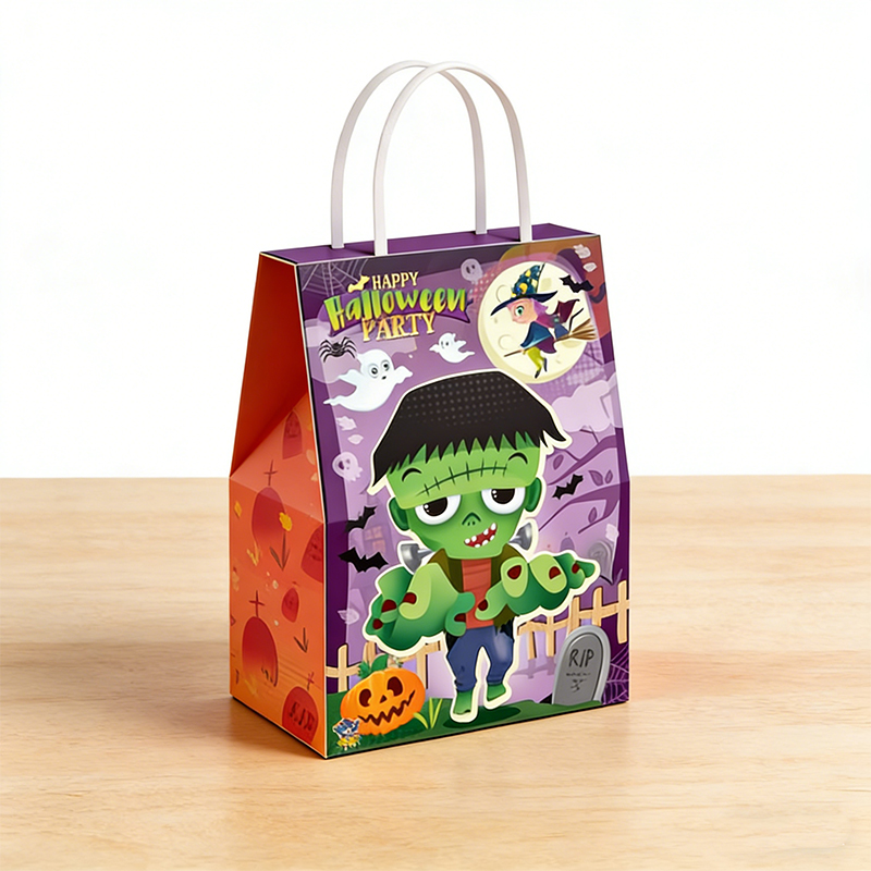 Halloween Paper Party Bag with Handles Gifts
