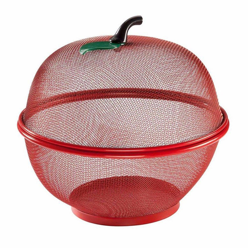 Kitchen Apple Fruit and Vegetable Bowl Basket 28.5cm - Random Colours Home