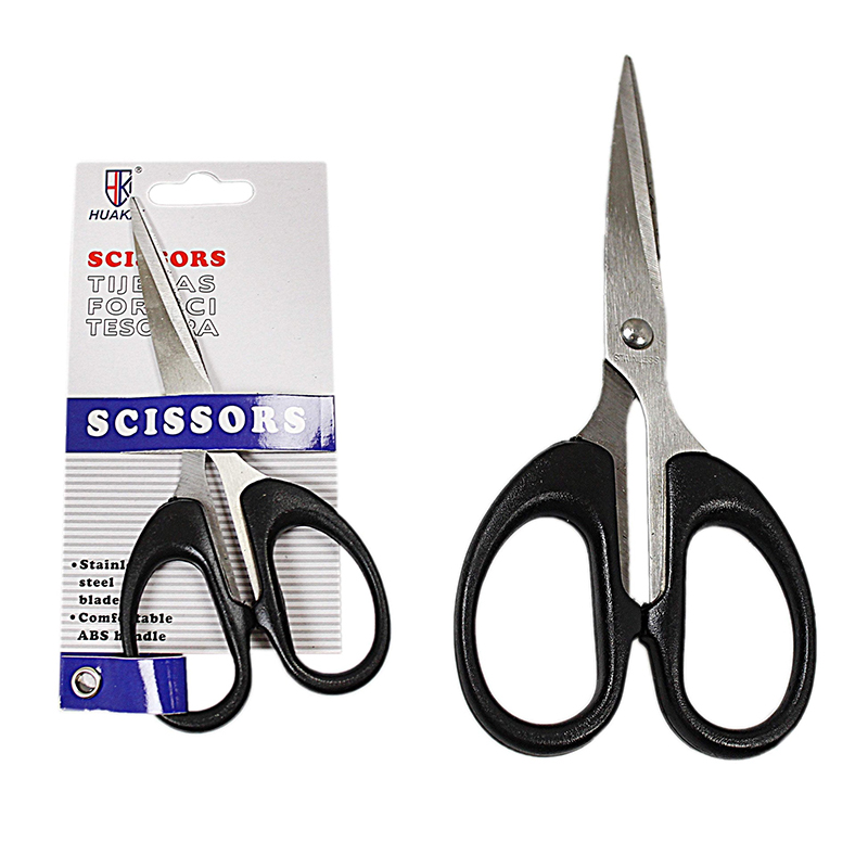 Stainless Steel Basic Scissors with ABS Handle and Comfortable Grip Home