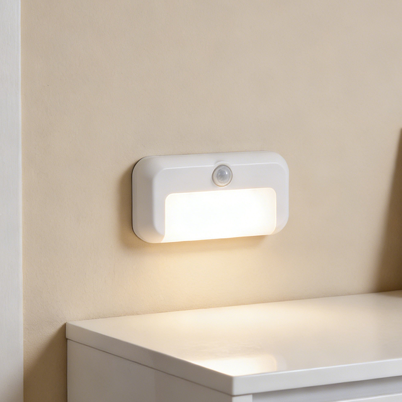 USB Charging Motion Activated LED Night Light for Hallway Stairs Basement - 9 x 4.5 x 2.3 cm Home