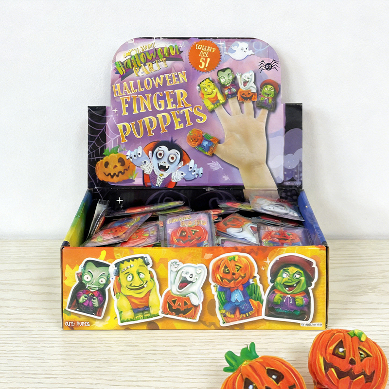 Halloween Finger Puppet 5 x 3 cm Assorted Designs Random Sent Gift