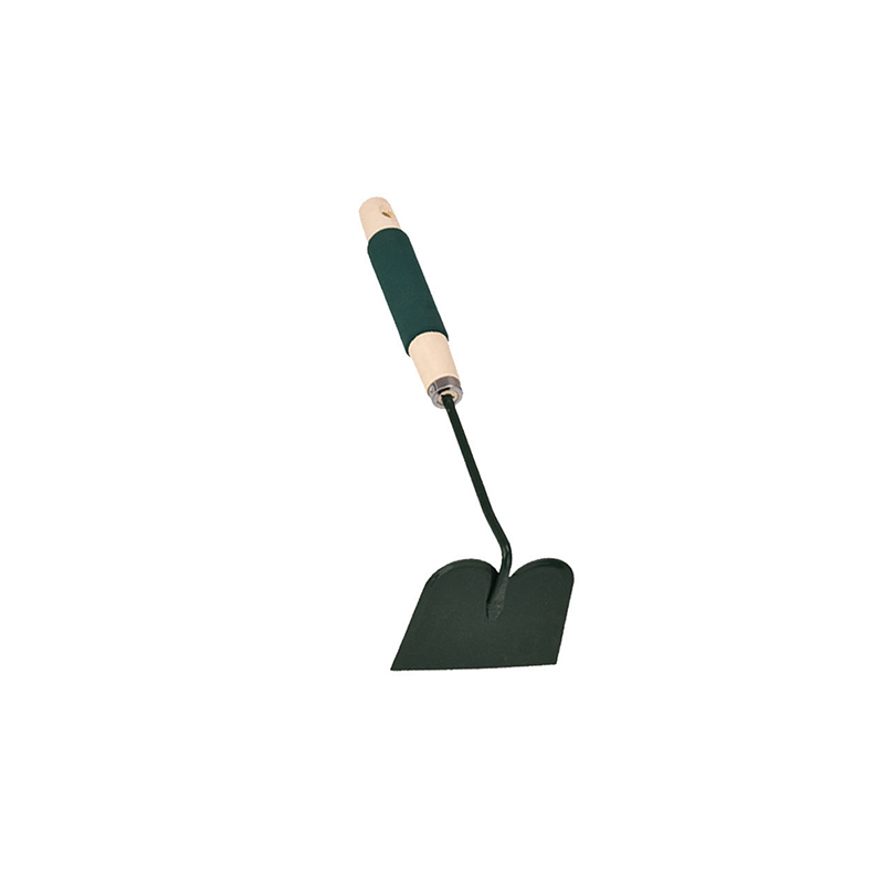 28 cm Metal Hand Hoe Gardening Shovel with Wooden Handle Home