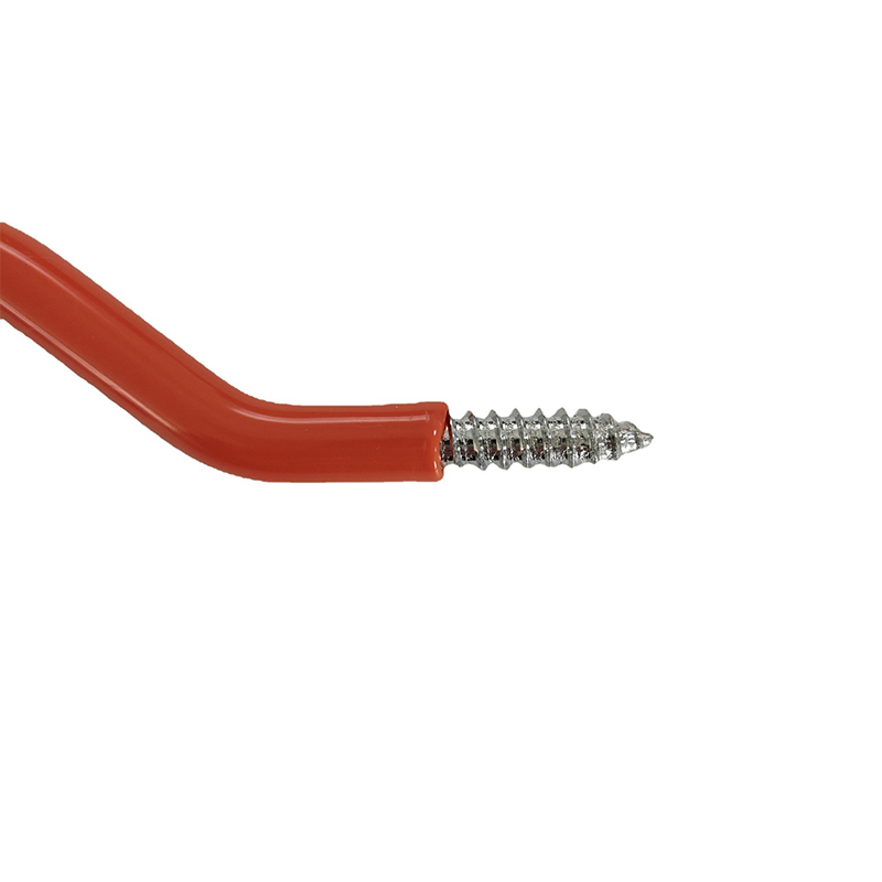 2pc Red Bicycle Hooks Screw-in Bike Storage Hooks for Wall Mount Home