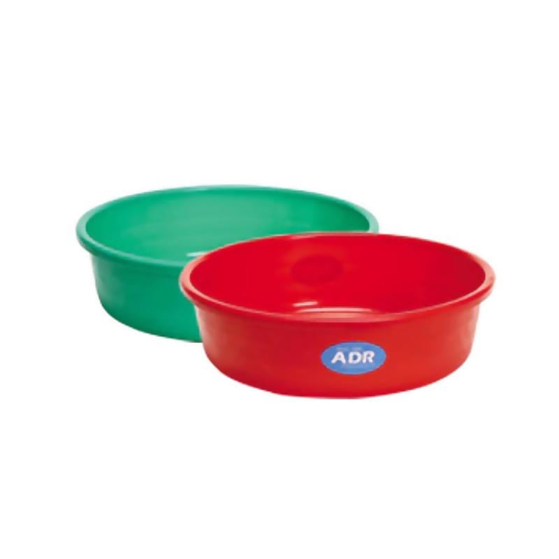 46cm Round Plastic Wash Basin Plain Washing Bowl Random Colour Home