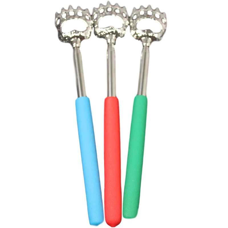 Metal Telescopic Back Scratcher Extendable Eagle Claw Random Colour Home