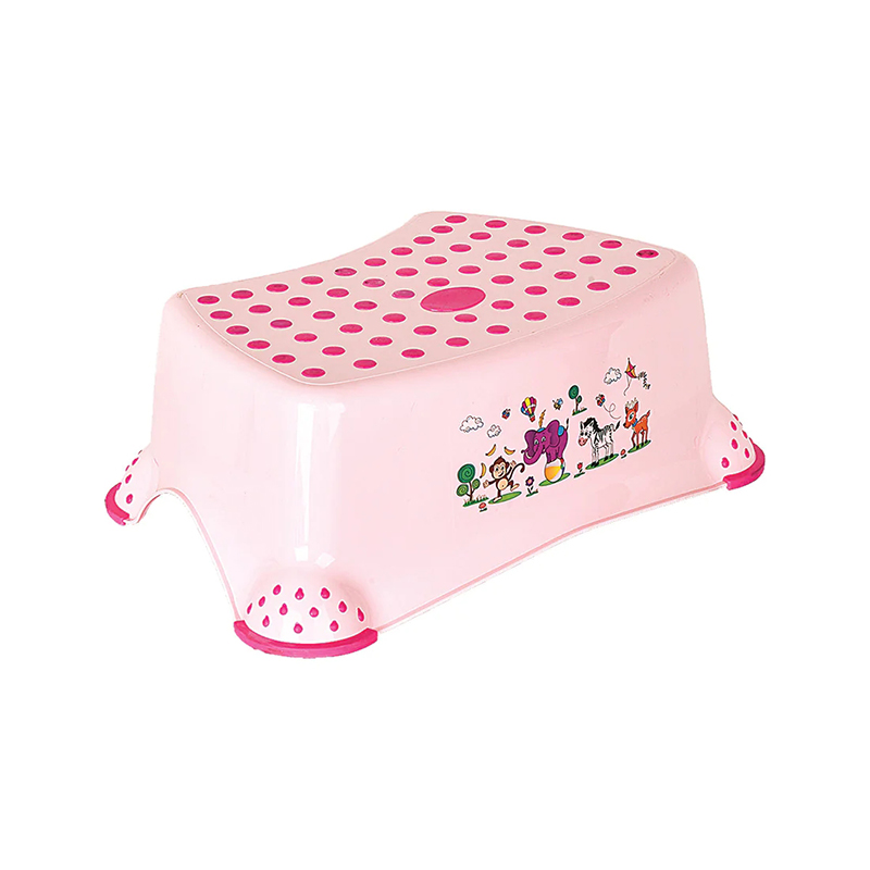 Non-Slip Stepping Stool Bathroom Toilet Ladder Stool for Children - Random Colour Home