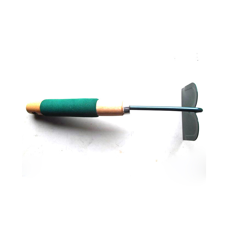 28 cm Metal Hand Hoe Gardening Shovel with Wooden Handle Home