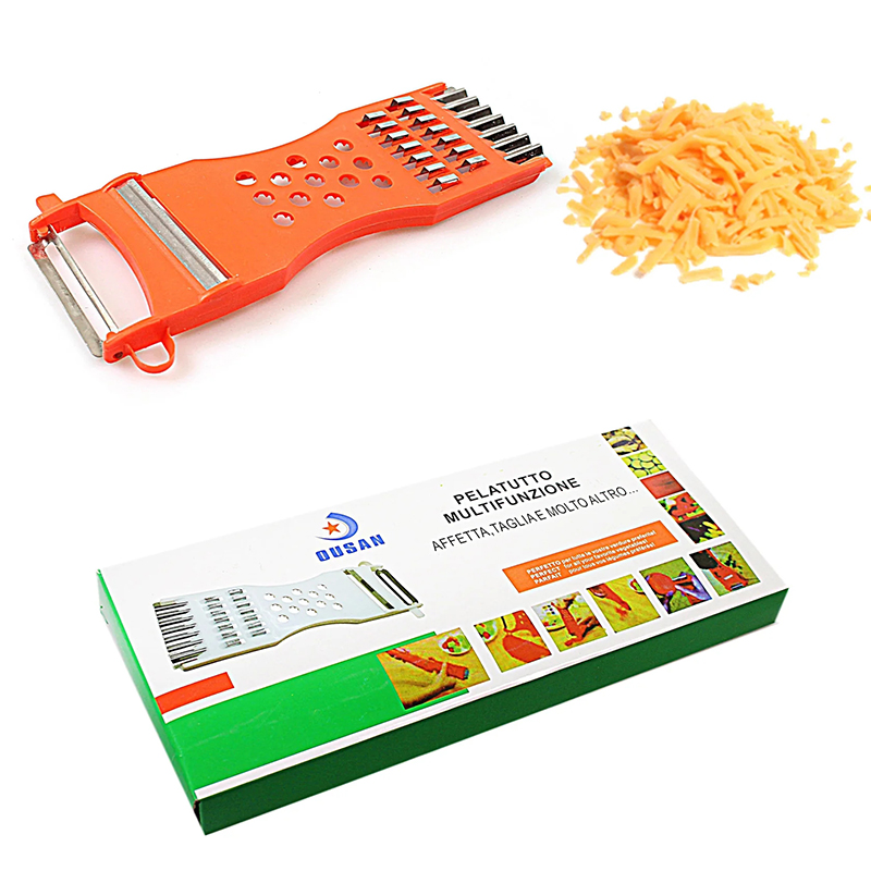 Multifunctional Grater Peeler Vegetable Slicer for Food Preparation Random Color Home