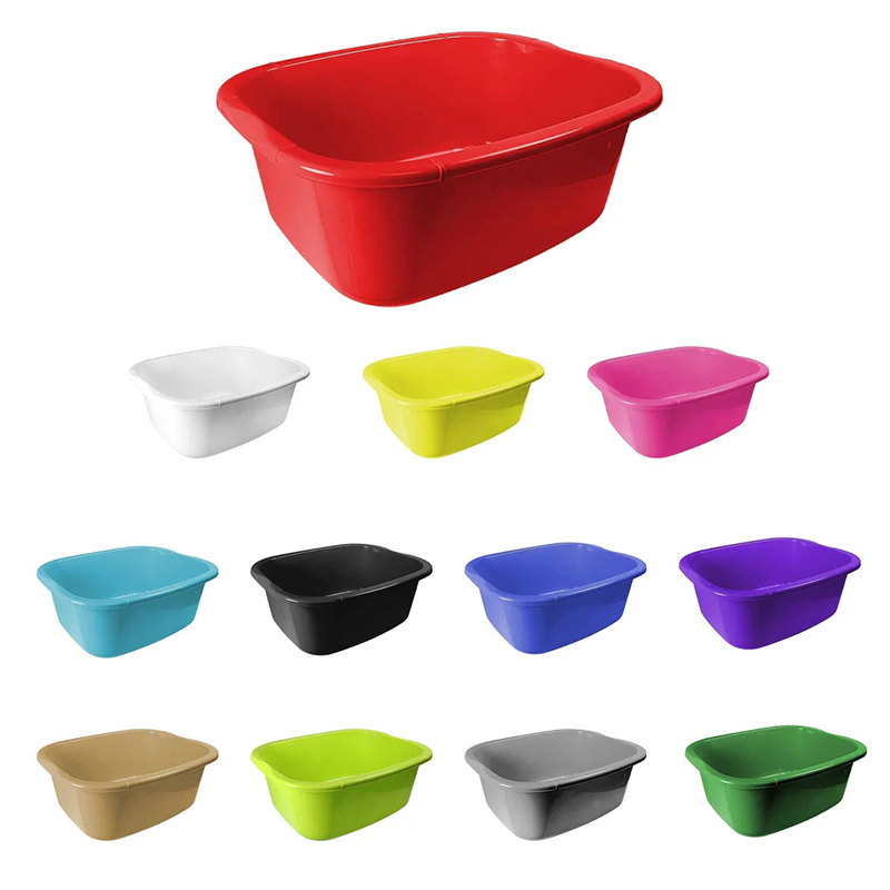 11 Litre Kitchen Washing Up Bowl Wash Basin - Random Colour Home