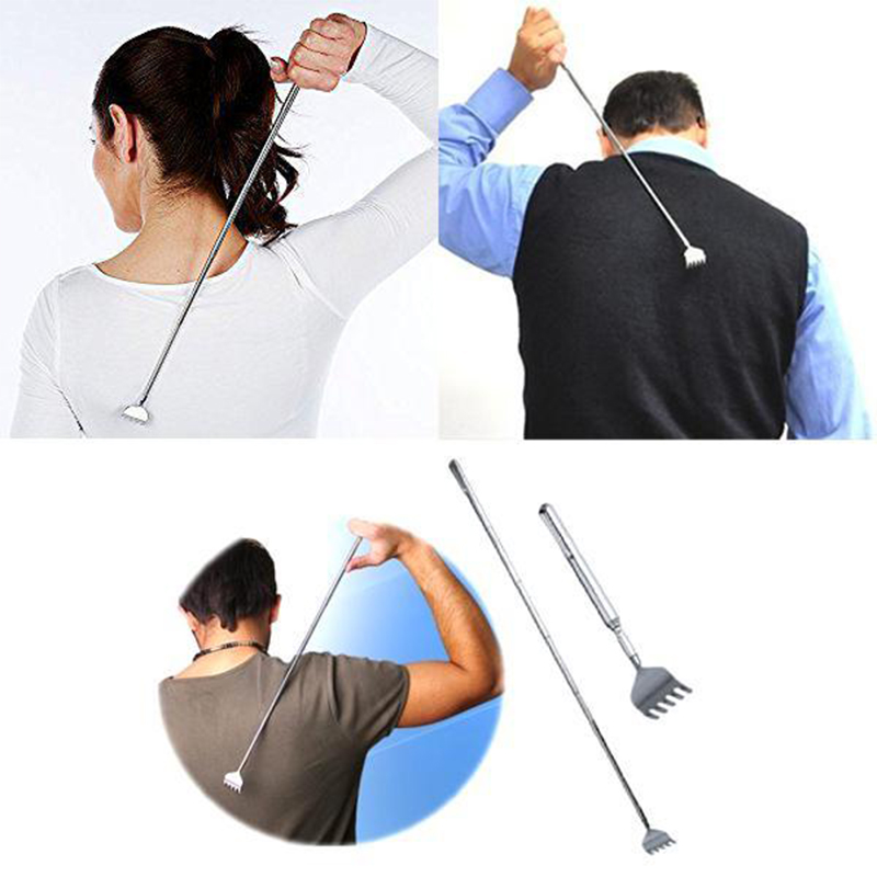Metal Telescopic Back Scratcher Extendable Eagle Claw Random Colour Home