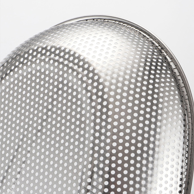 Oval Metal Strainer Tray Basket Colander Strainer for Kitchen 31 x 22 x 5.5 cm Home