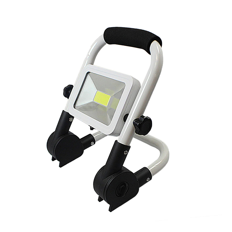 100W High Brightness Rechargeable Search Light Portable Spotlights with Rotation Stand for Multi-Purpose Use Home