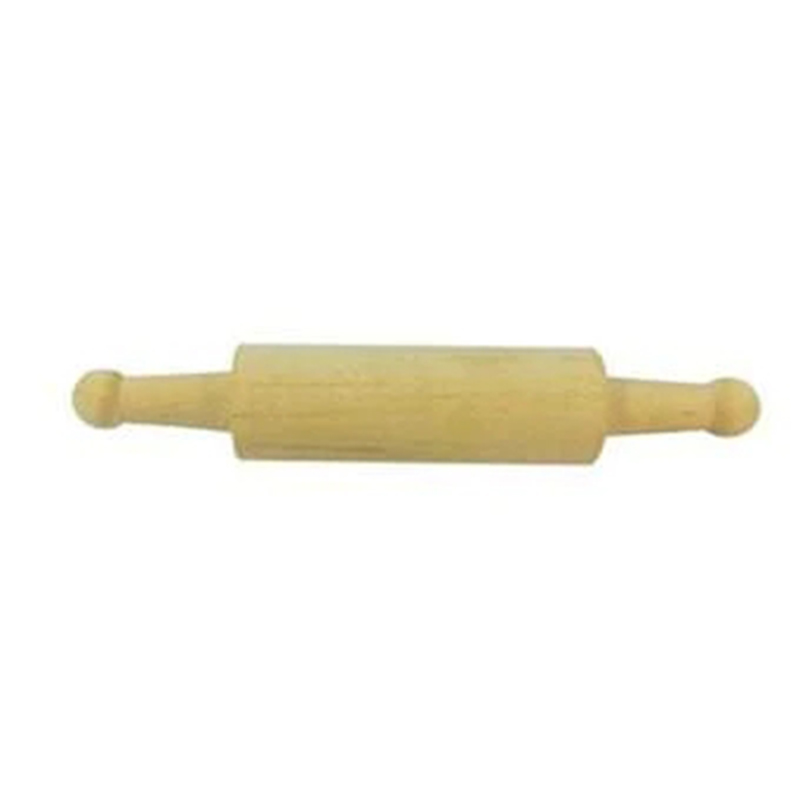 Mini Chapatti Baking Wooden Rollers Dough Roller DIY Crafts Tool 20cm