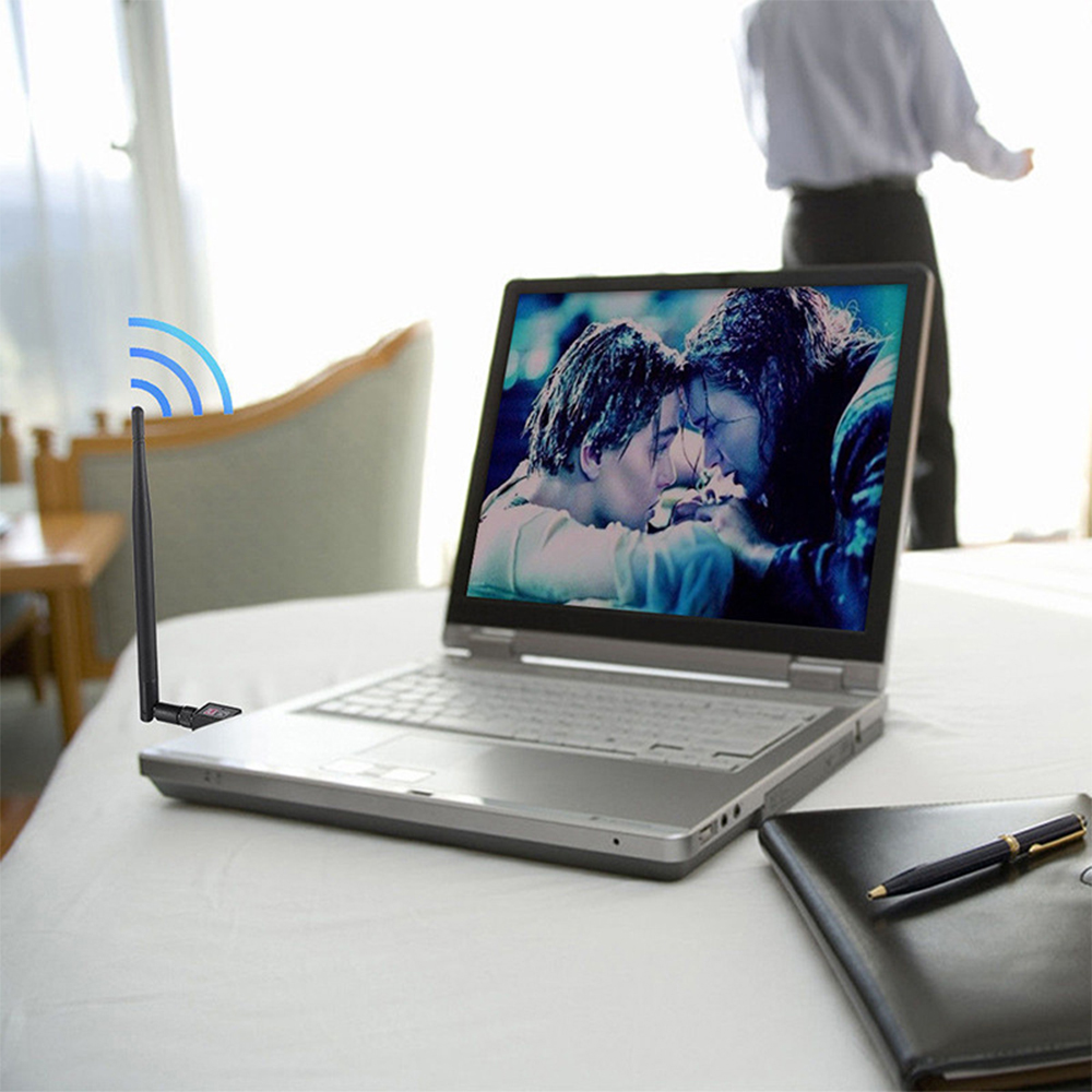 600Mbps USB WiFi Dongle Wi-Fi Adapter USB Wireless Network Card Wireless Adapter Wi-Fi Receiver Dongle