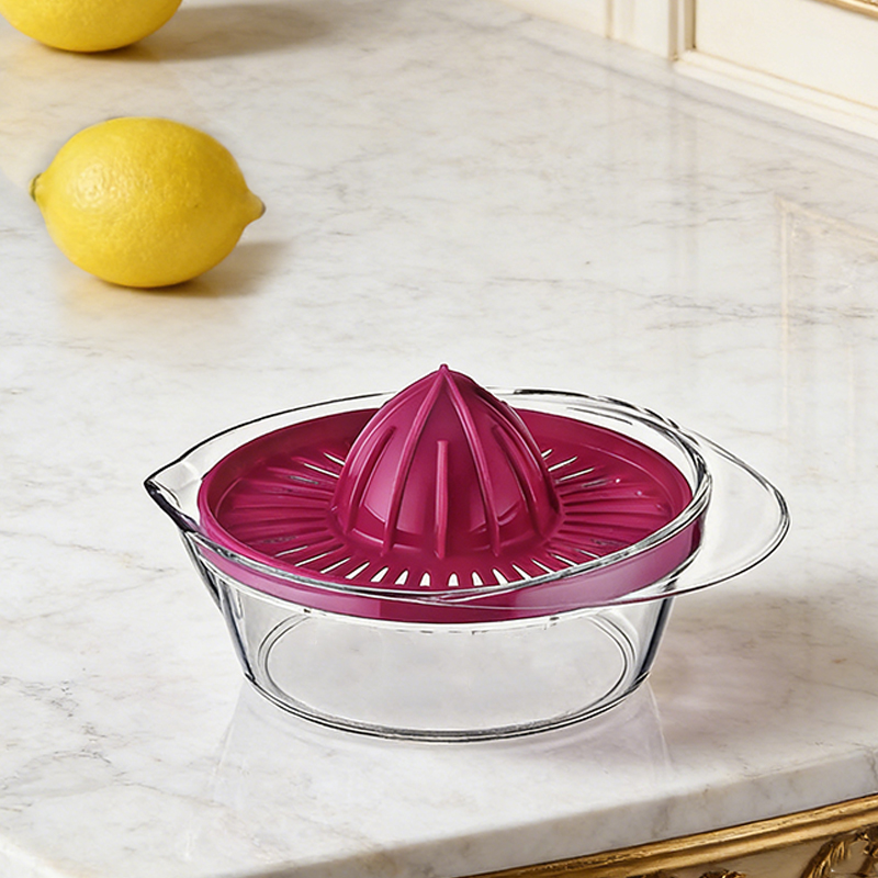 500mL Plastic Lemon Juicer Squeezer Effortless Random Colours