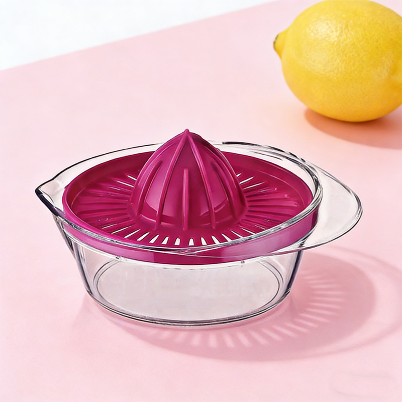 500mL Plastic Lemon Juicer Squeezer Effortless Random Colours