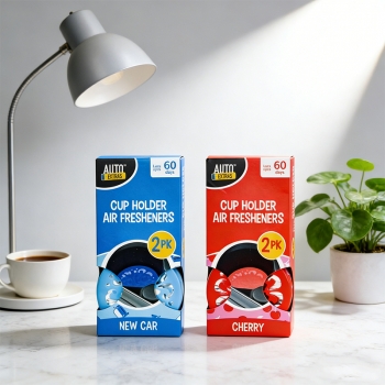 2PCS Car Cup Holder Air Freshener Random Sent
