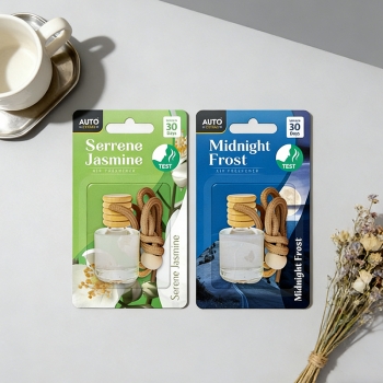 8mL Car Air Freshener with Vent Clip Glass Bottle Diffuser Hanger Random Sent