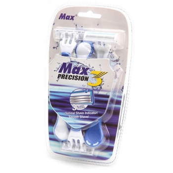 Plastic Disposable Razor Shaver Pack of 3 Lightweight Razors