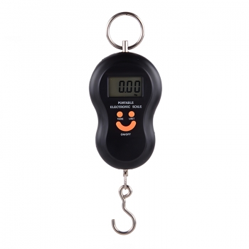 Universal electronic luggage scale 11.5 x 6.5 cm random color