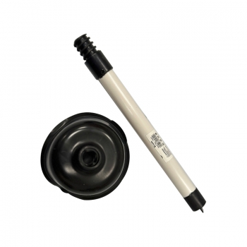 Heavy Duty Bathroom Toilet Plunger Drainer Plastic Stick Unblocker Home
