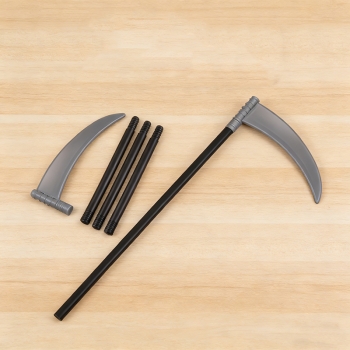Halloween - 4-piece set of festival scythe demon toys, 110cm
