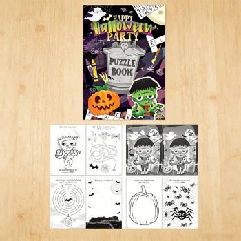 Halloween Gifts A6 Mini Puzzle Books 10.5cm x 14.5cm