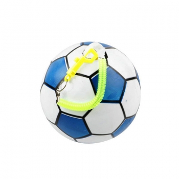 Inflatable Football with Springy String Kids Toy Ball for Outdoor Sports Red Gift