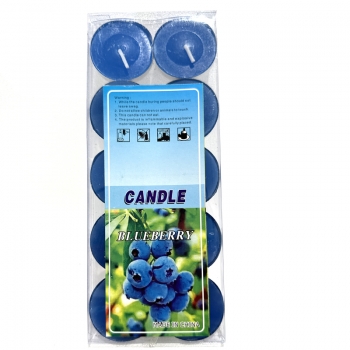 10PCS Scented Wax Tea Light Candles Assorted Scents Scent Random Sent