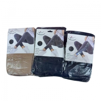 Women Thick Workout Leggings Ladies Winter Wear Pants Womens Knitted Wear Leggings One Size Random Color