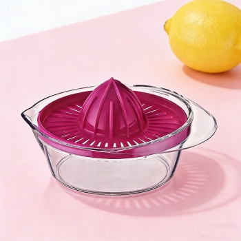 500mL Plastic Lemon Juicer Squeezer Effortless Random Colours