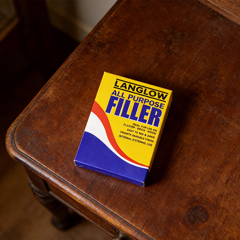 1.5 kg Powder Filler DIY Decorators Quick Setting Repairing White